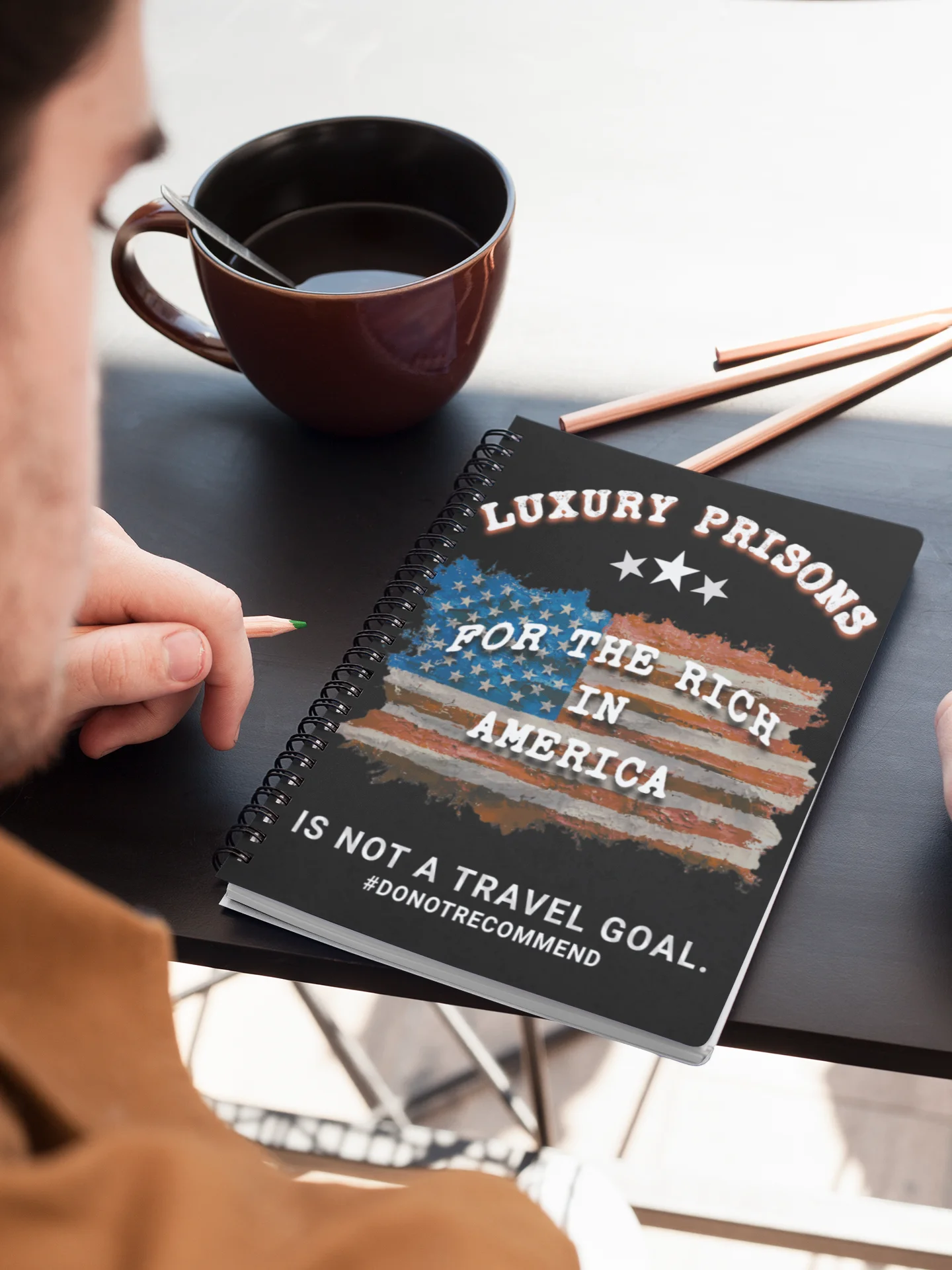 Luxury Prisons True Crime Notebook product image (5)