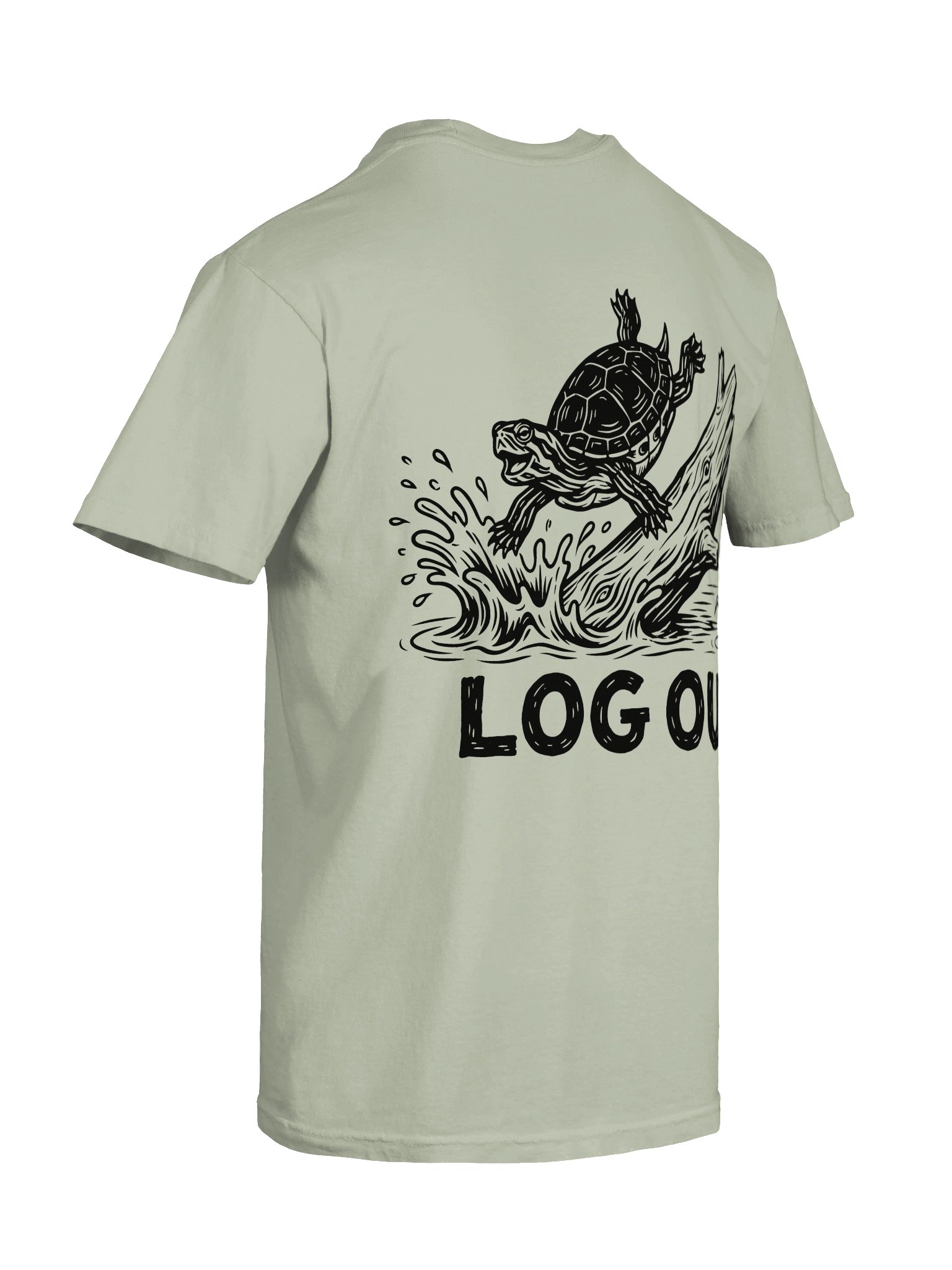 Log In, Log Out Turtle Tee product image (12)