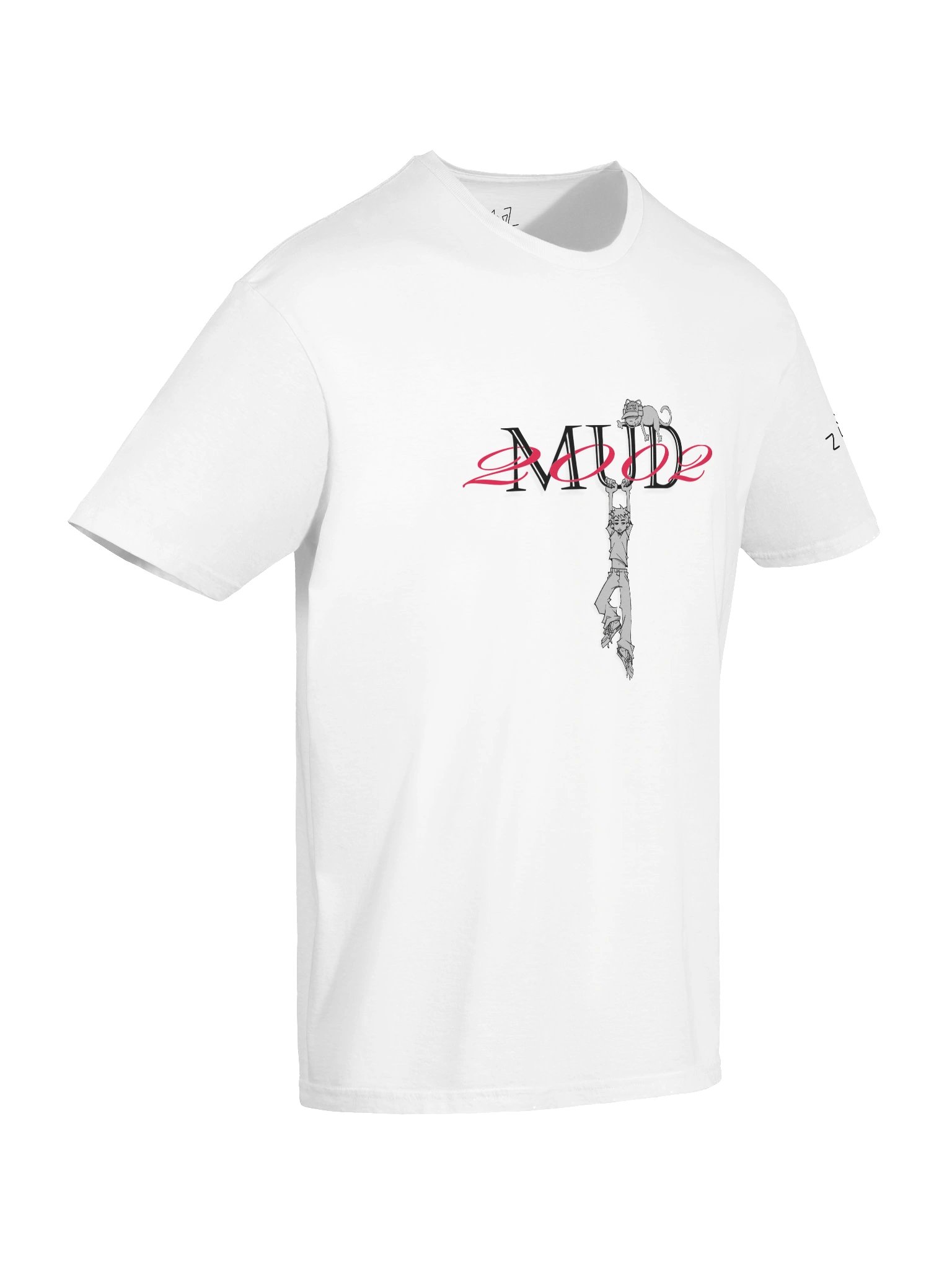 Mud2002 "Odd" Tee (White) product image (10)
