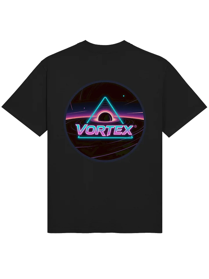 vortex space oversized carded cotton t-shirt product image (2)