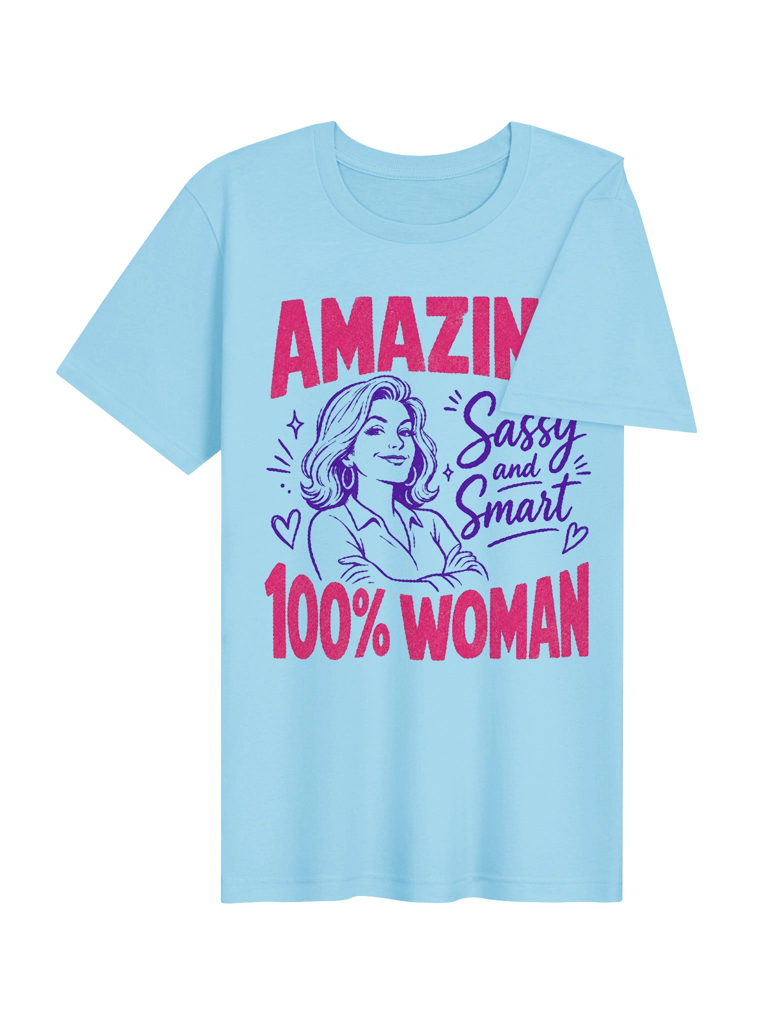 Amazing, Sassy and Smart Woman Tee product image (4)