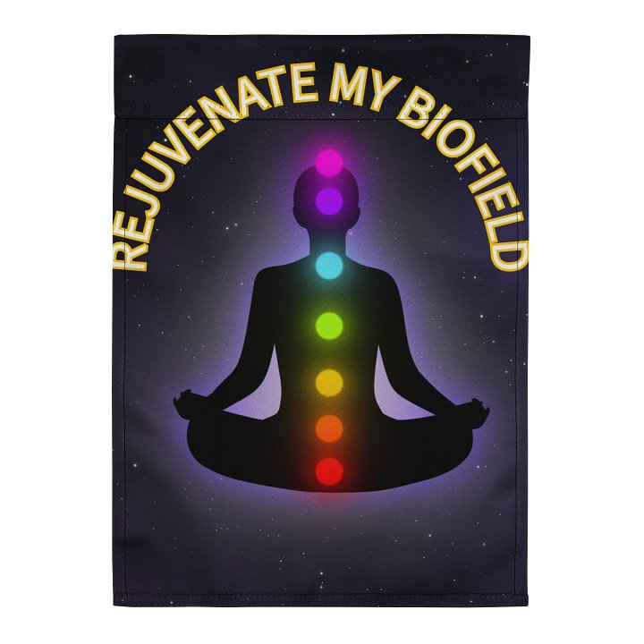 Even plants have a Biofield Garden Flag product image (2)