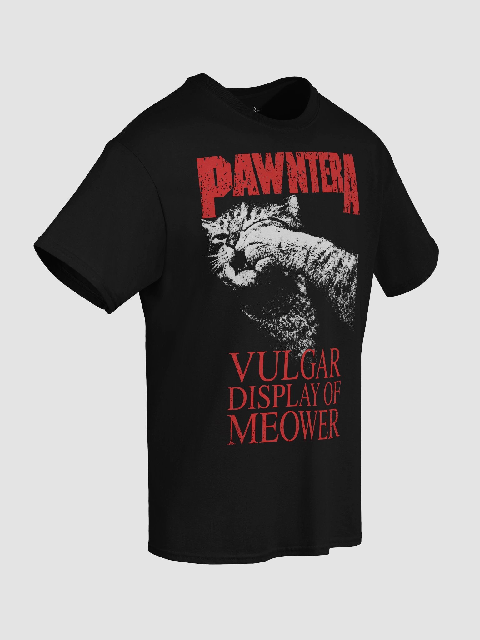 PAWNTERA VULGAR DISPLAY OF MEOWER TEE product image (7)