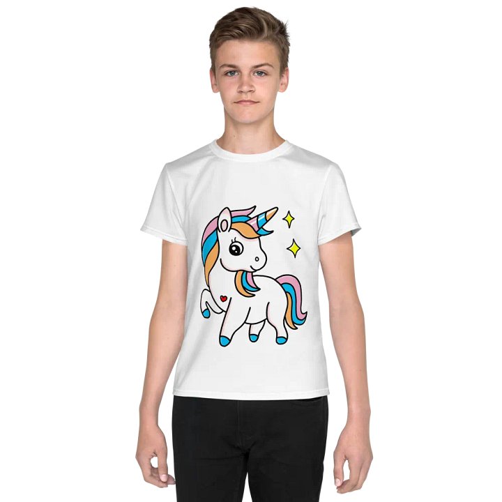 Whimsical Unicorn Dreams Youth T-Shirt product image (1)