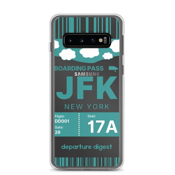 JFK: New York John F. Kennedy Boarding Pass Case (Android) product image (1)