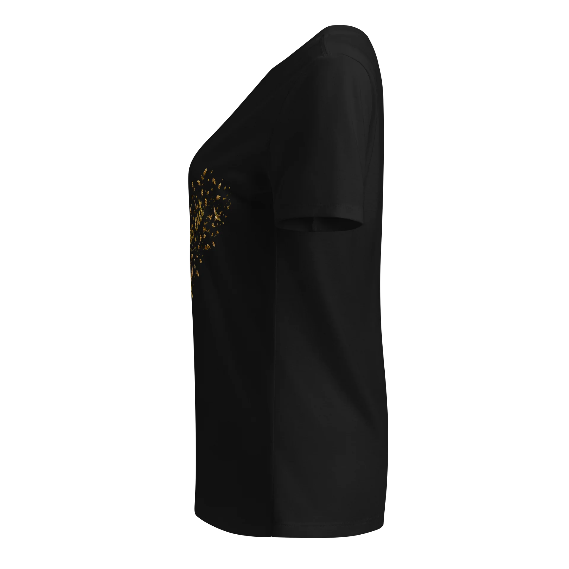 Woman’s V-neck shirt product image (2)