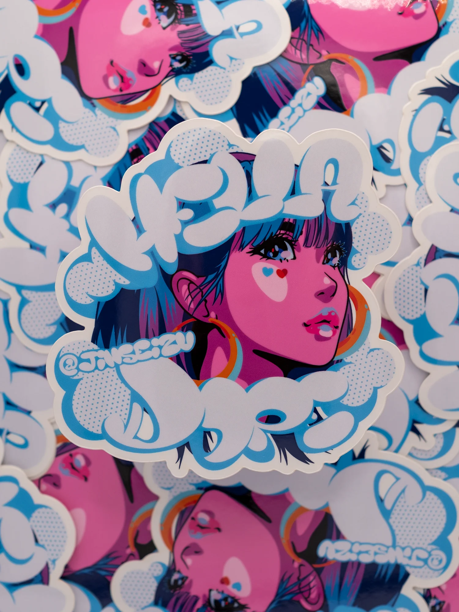HELLA DOPE 4" Vinyl Sticker product image (1)