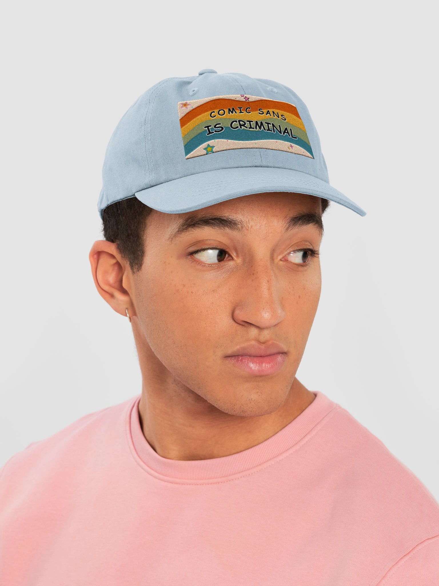 Comic Sans Is Criminal Dad Hat product image (6)