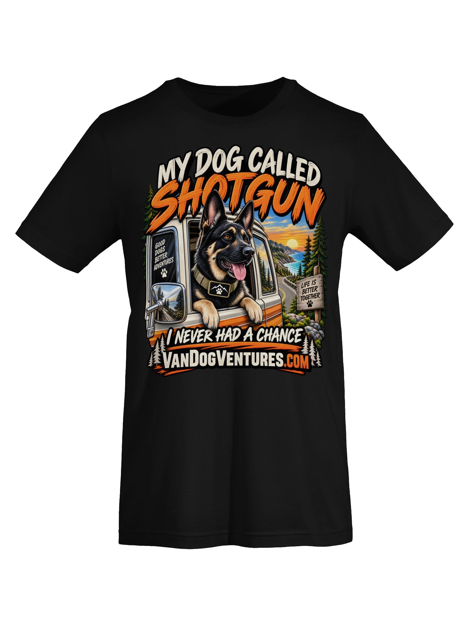 My Dog Called Shotgun Adventure T-Shirt product image (5)