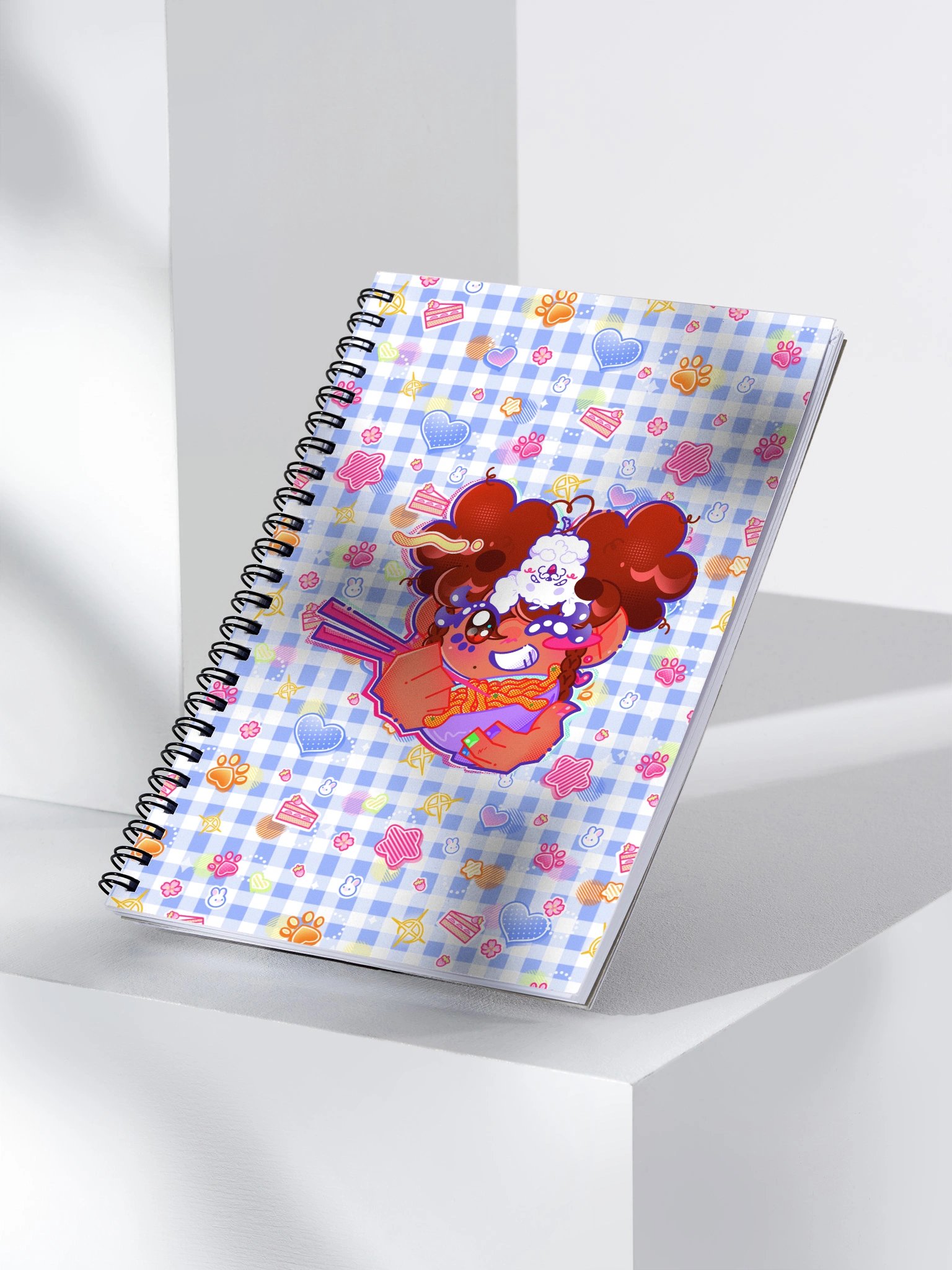 RamenDoodlesCafe Cartoon Notebook product image (3)
