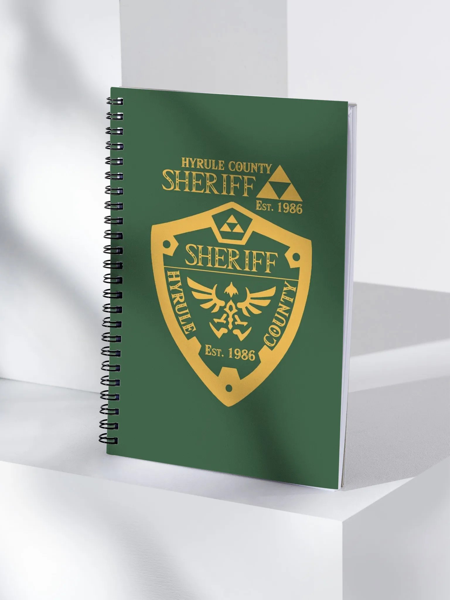 Hyrule County Sheriff Spiral Notebook product image (4)