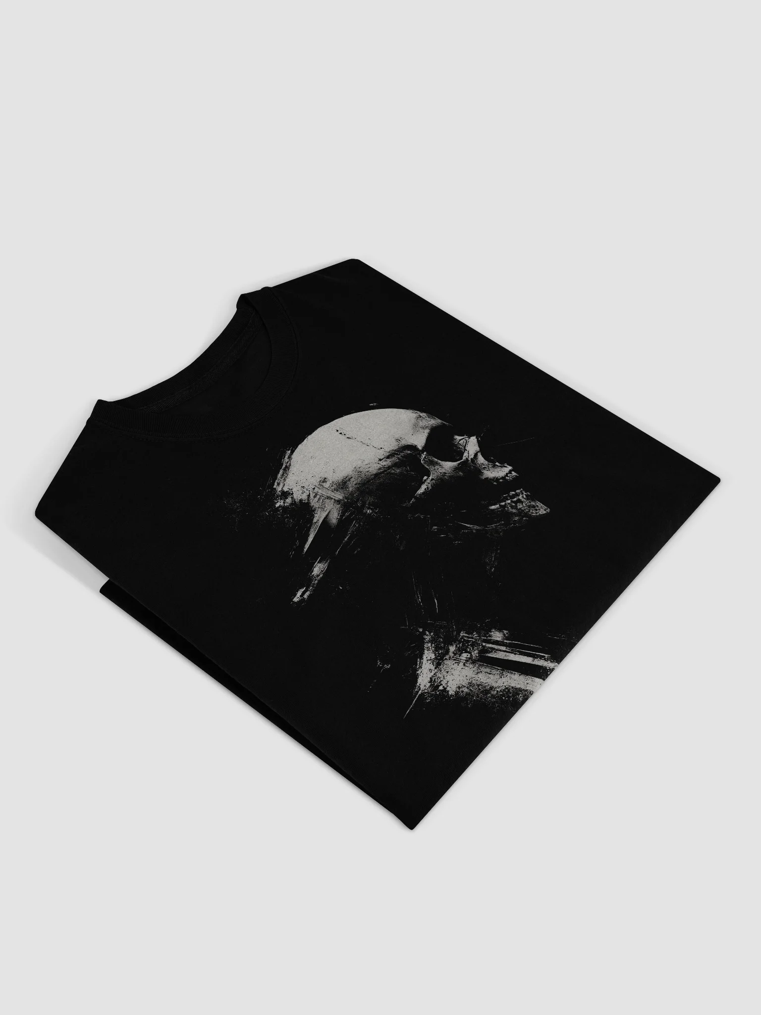 Bone Profile Black Long Sleeve Shirt product image (4)