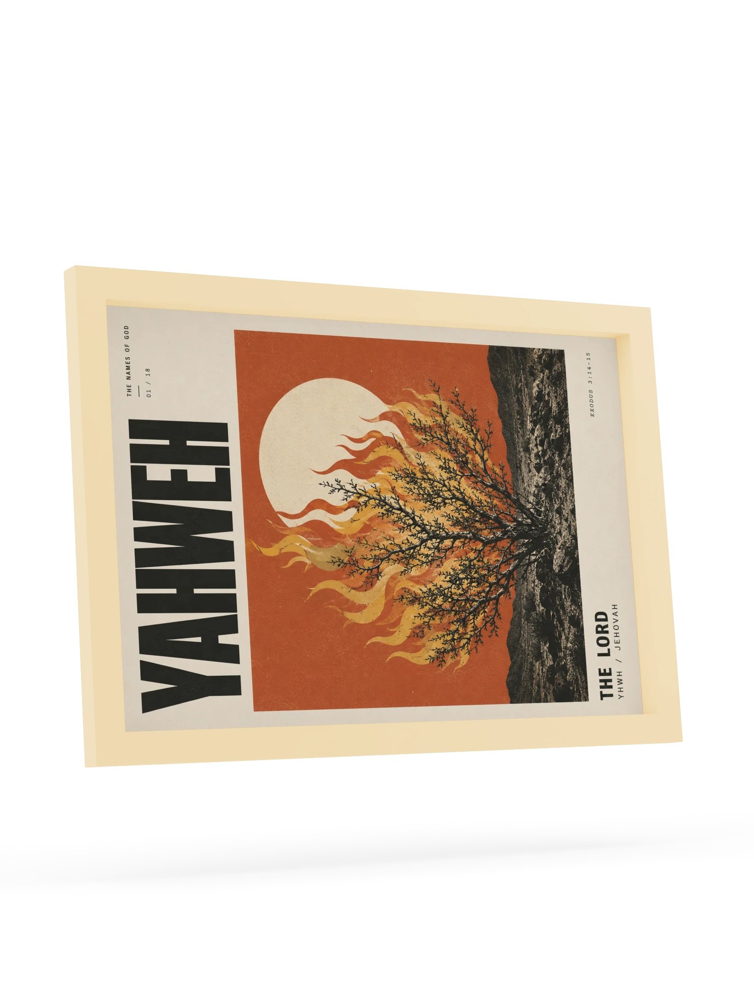Yahweh | Names of God Framed Print product image (17)
