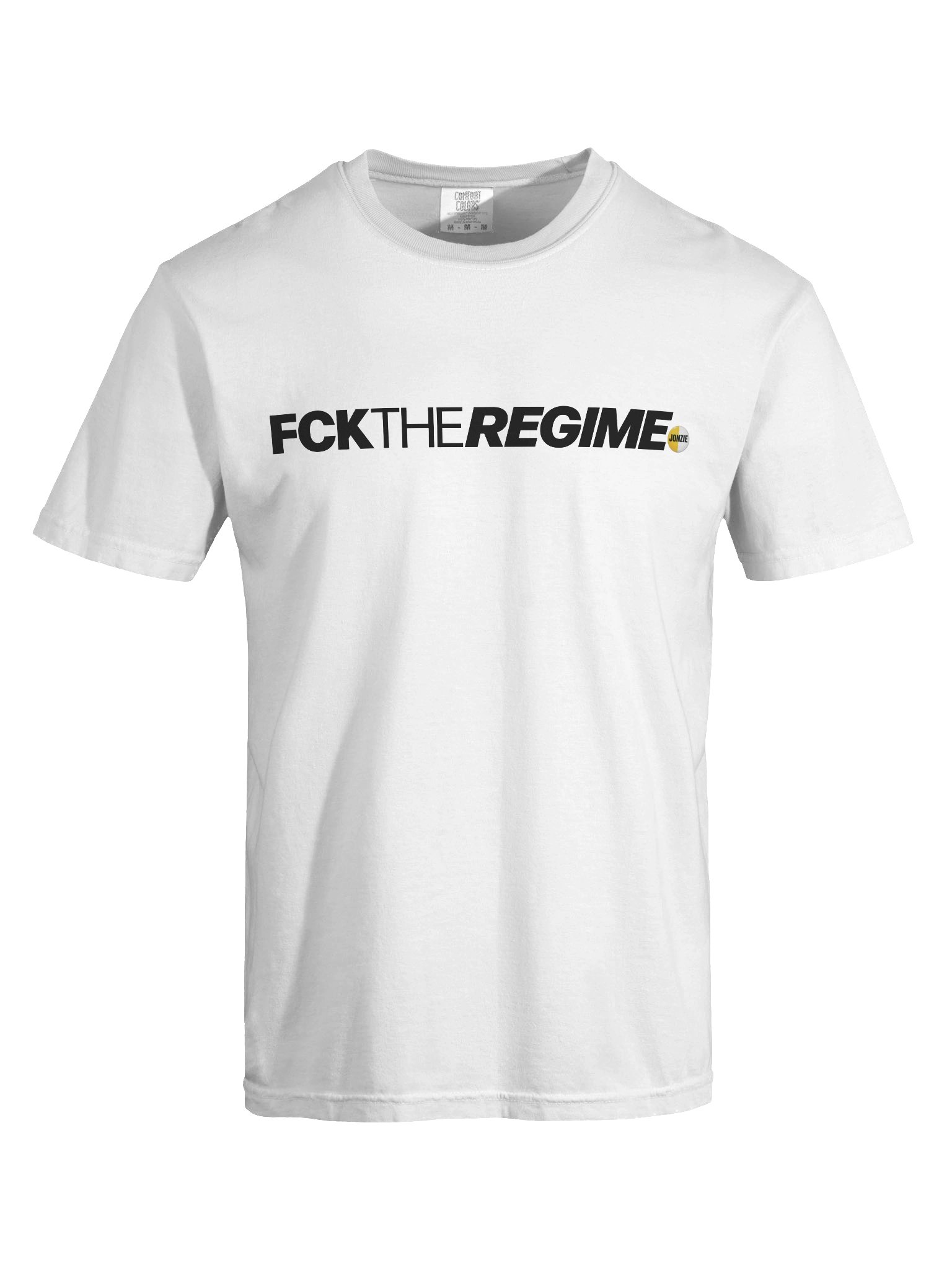 FCK THE REGIME T-Shirt White product image (4)