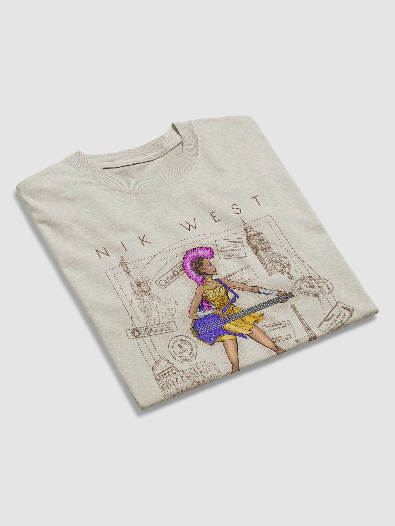 Vitruvian Nik Tee product image (4)