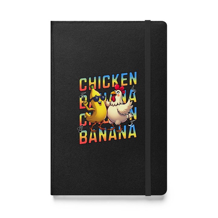 Chicken Banana Chicken Banana Dancing Hardcover Notebook product image (1)