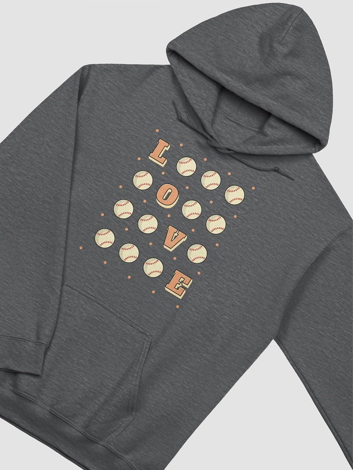 Love Baseball Grid Hoodie product image (5)