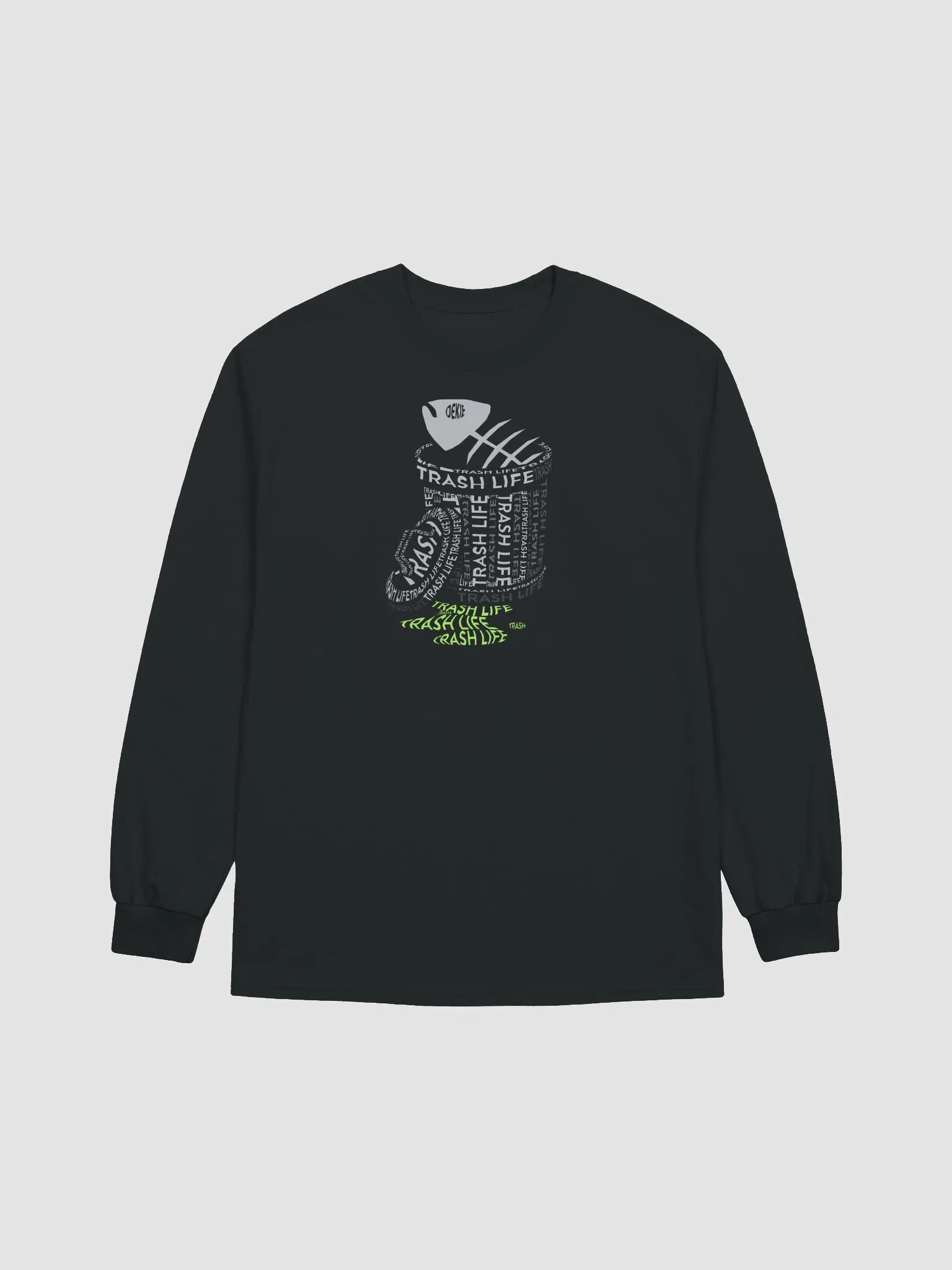 Trash Life Long Sleeve Tee product image (2)