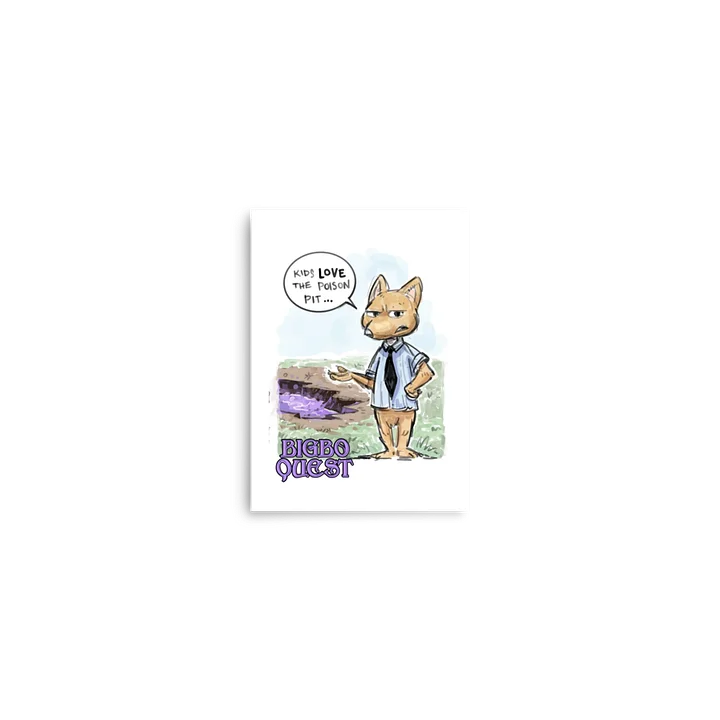 Mitts Poison Pit Poster [Bigbo Quest] product image (1)