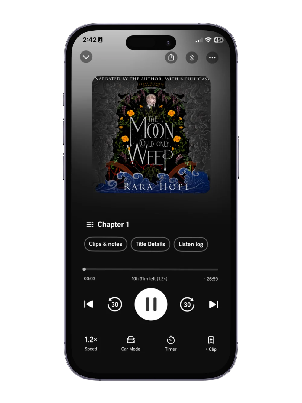 Stage One: The Moon Could Only Weep (Audiobook) product image (1)