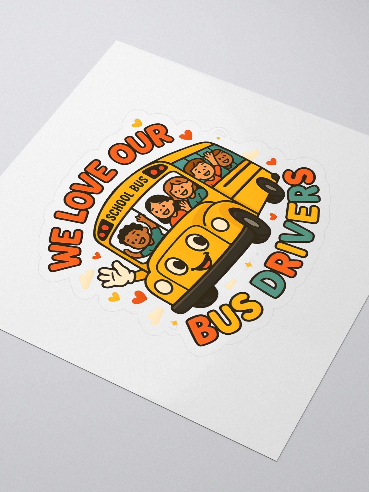 SCHOOL BUS STICKER product image (3)