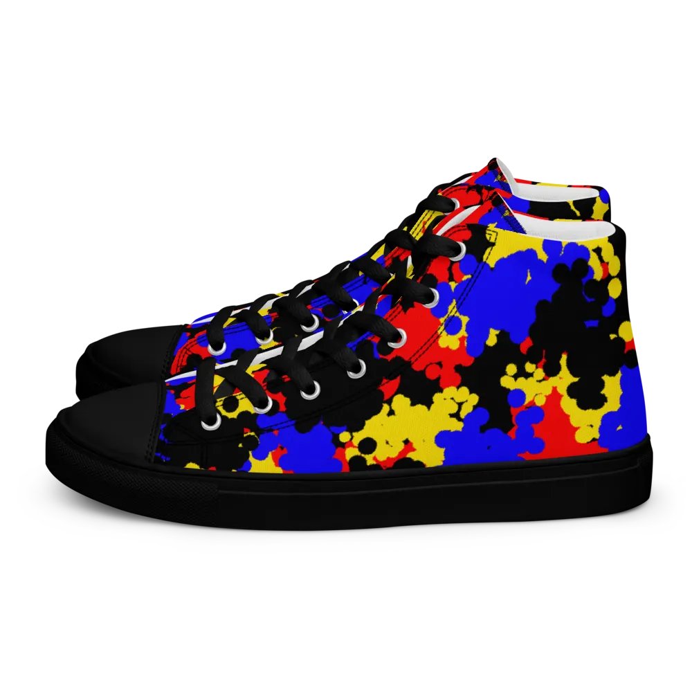 Primary splash High Top Canvas Shoes (womens) product image (7)
