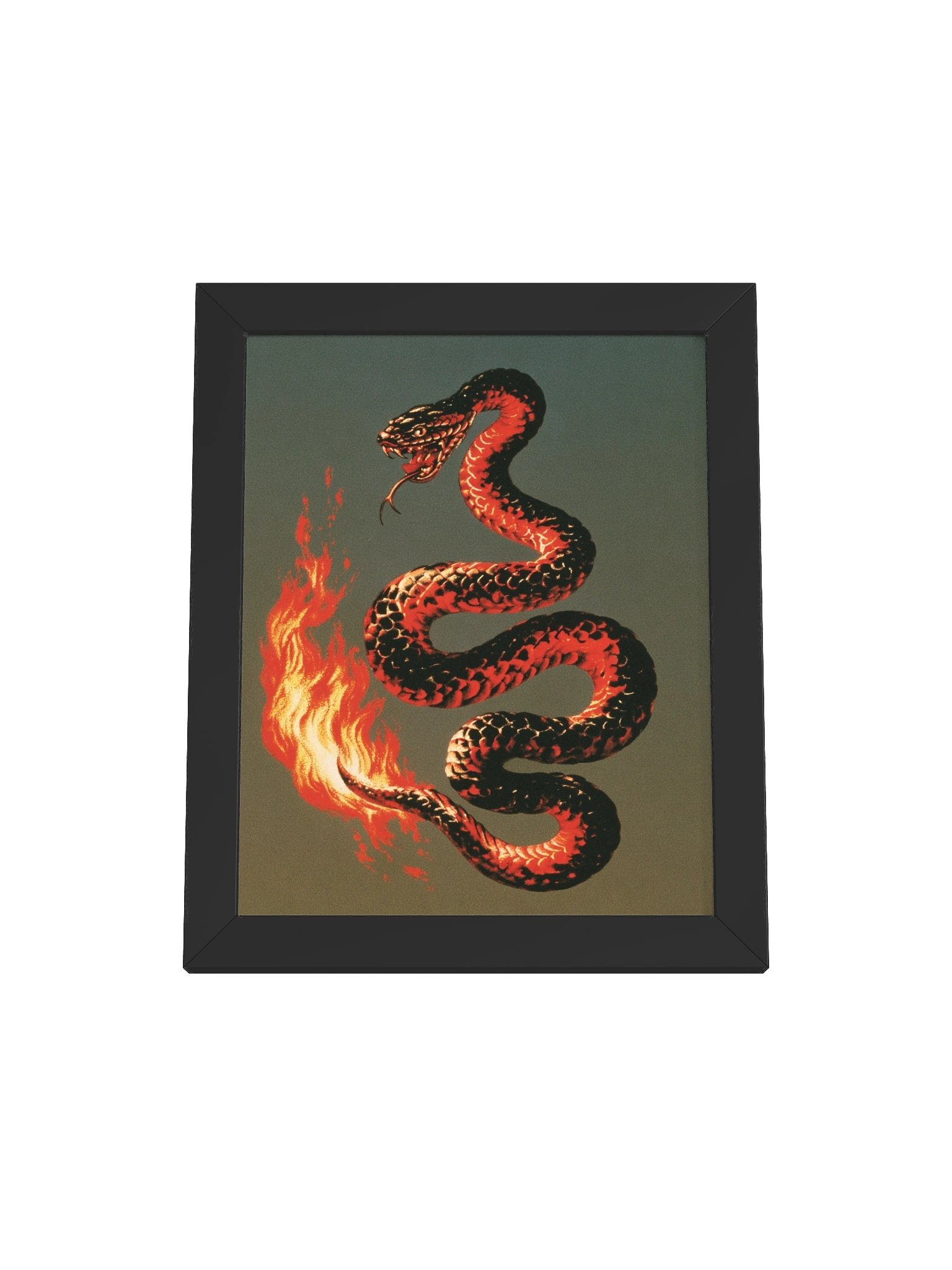 Serpent's Flame - Framed Art Print product image (2)