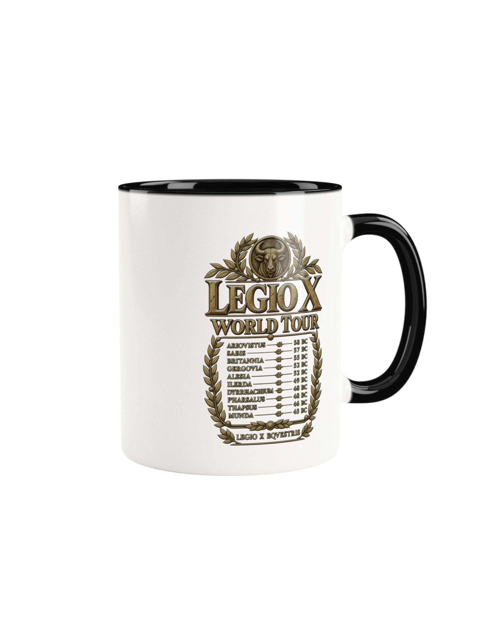 Legio X World Tour Mug — SPQR Roman Campaigns product image (1)