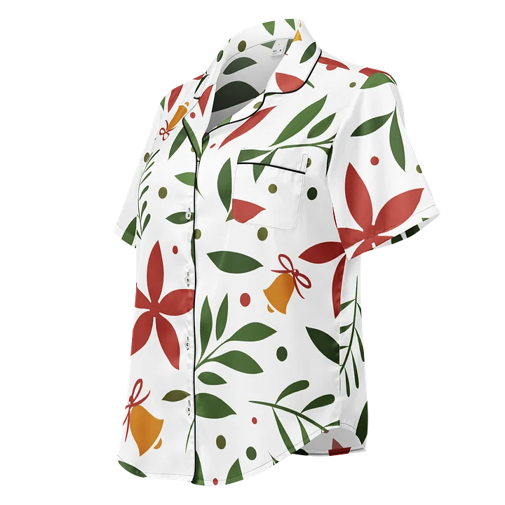 Festive Botanical Pajama Top product image (1)