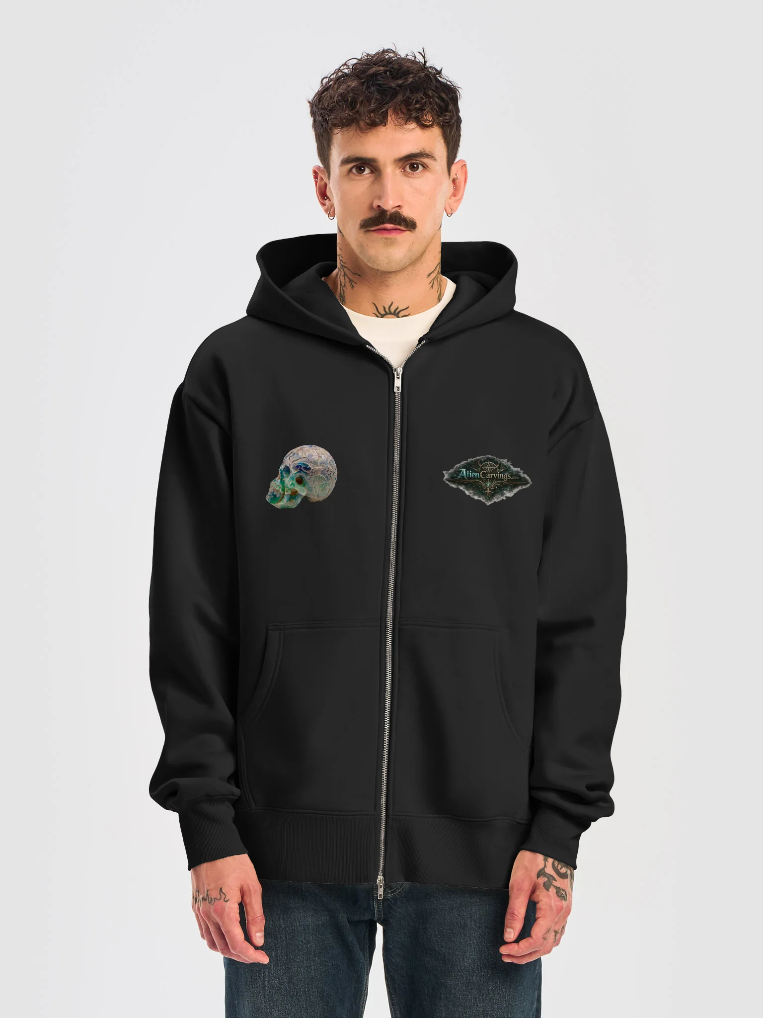 Aliencarvings Canopic Fluorite Hoodie product image (5)