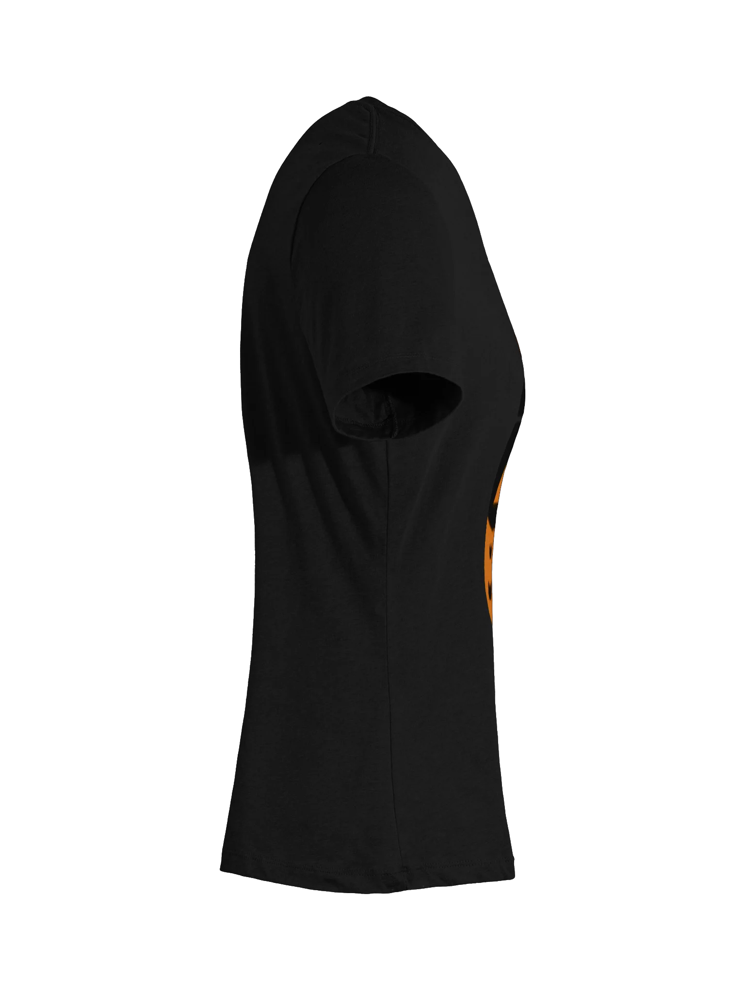 Mask-O-Lantern v-neck tee (orange mask) product image (11)