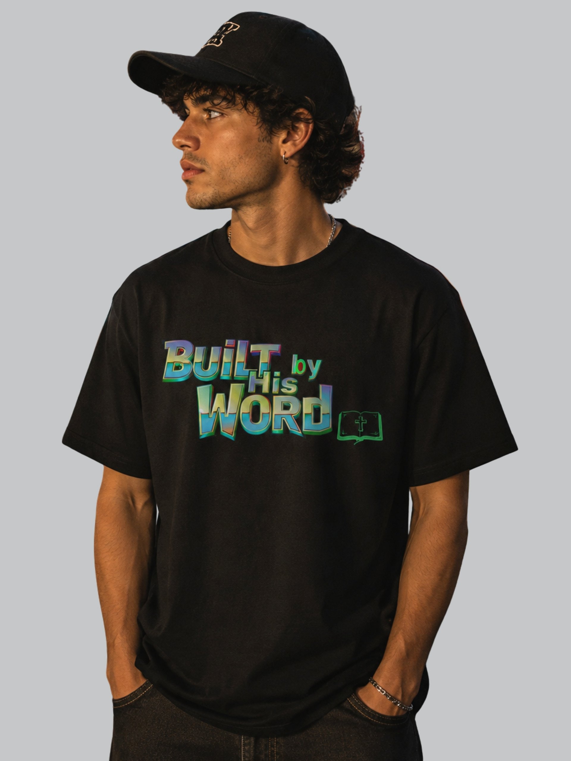 Built by His Word Streetwear Graffiti T-shirt product image (1)