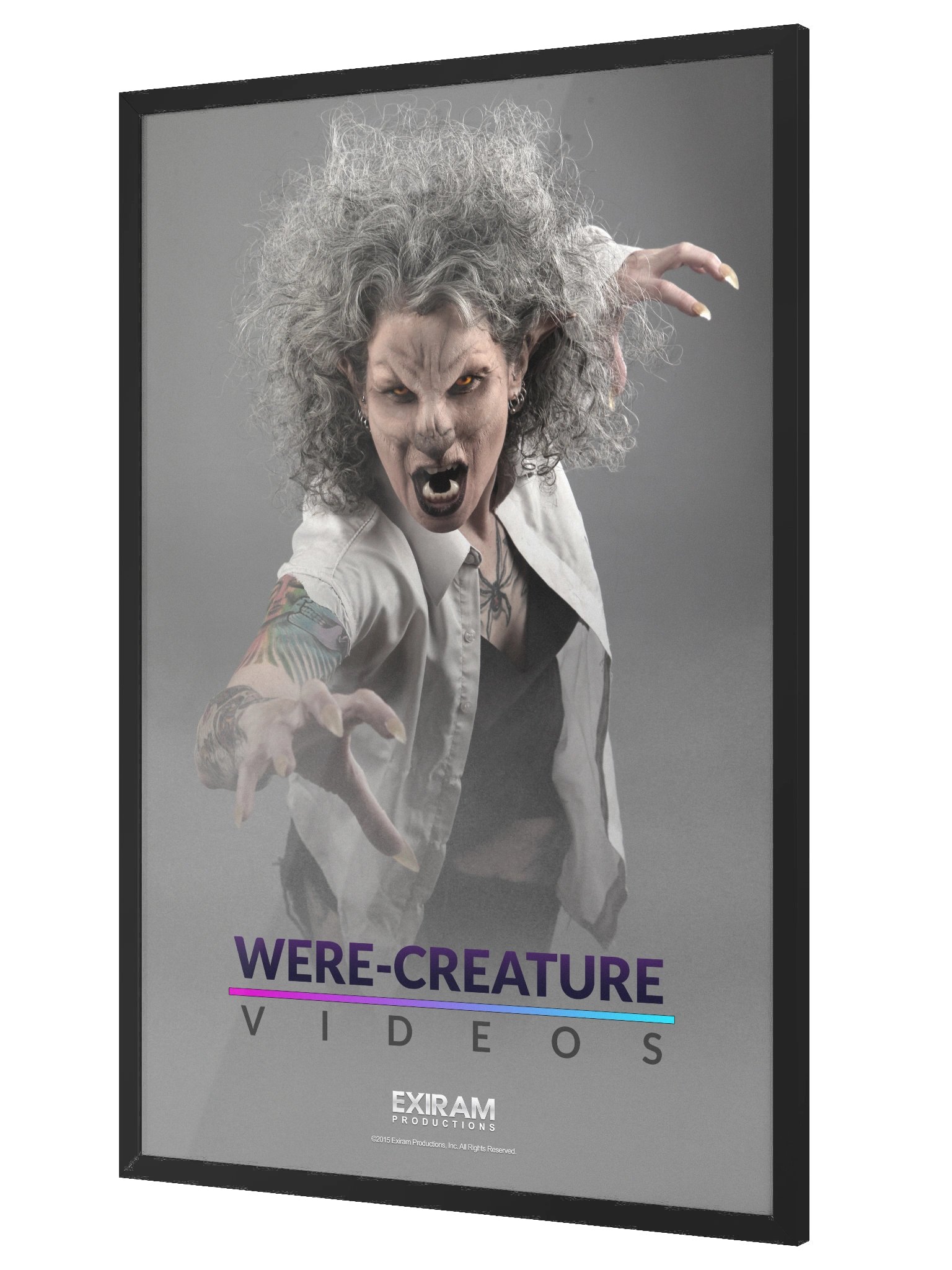 Were-Creature Videos - Framed Poster product image (3)