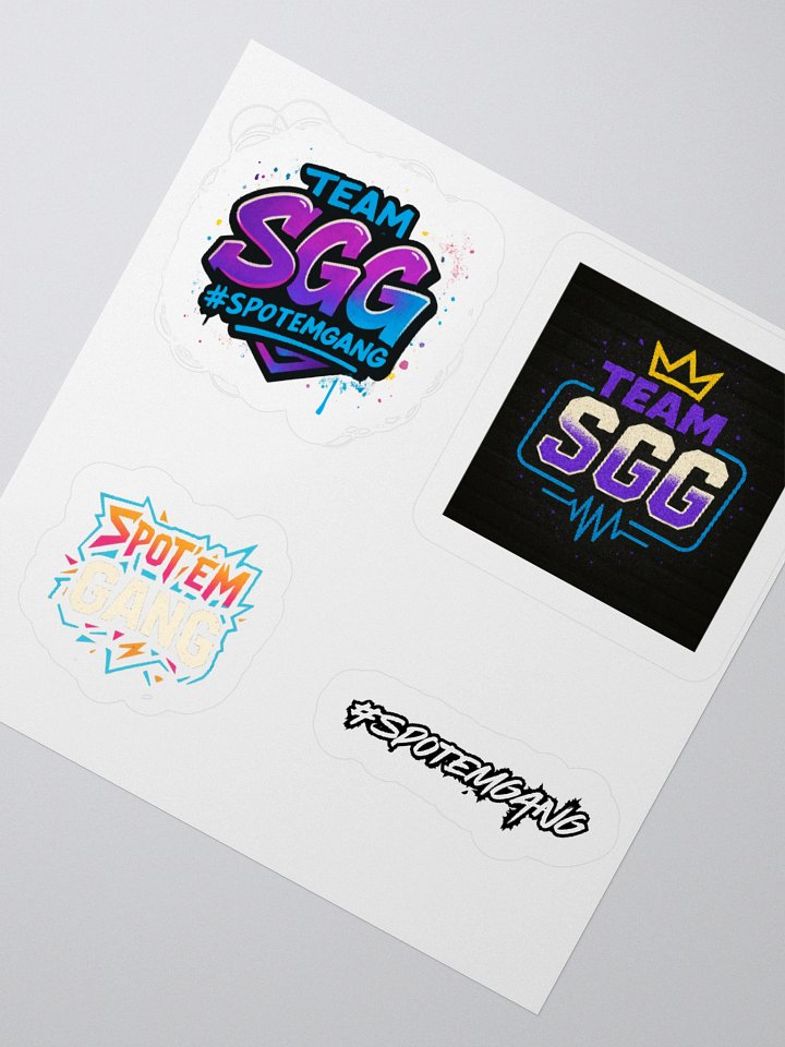 Spot'em Gang Vinyl Kiss Cut Stickers (Set 2) product image (6)