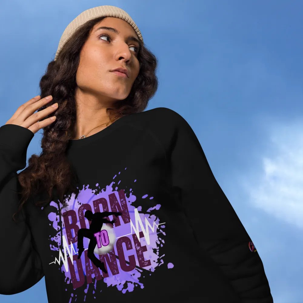 Energize Born to Dance His Silhouette Organic Sweatshirt product image (12)