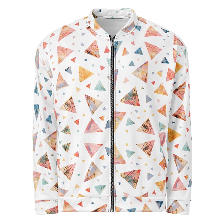 Triangular Splendor Bomber Jacket product image (1)
