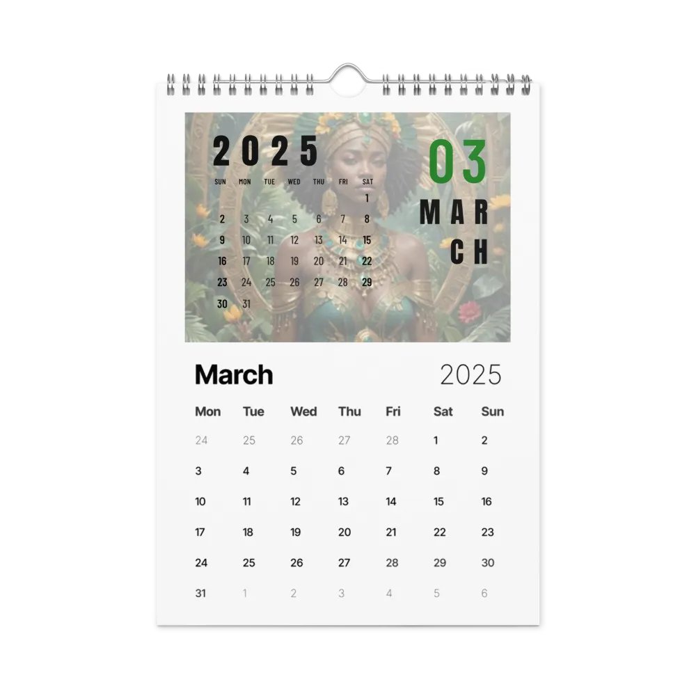 Mythical Figures 2025 Calendar product image (9)