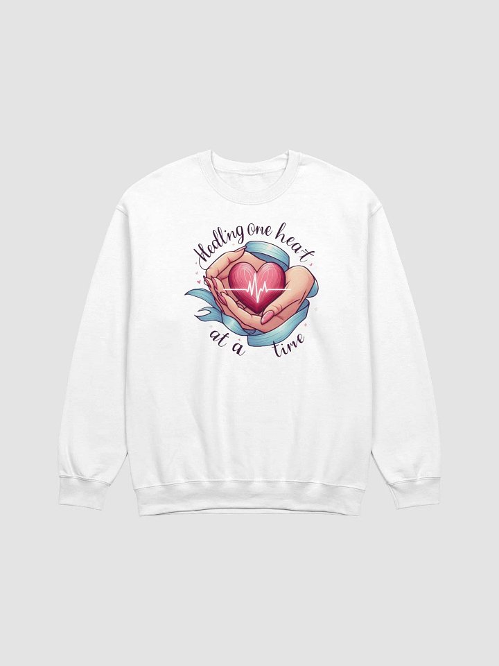 healing one heart at a time sweatshirt product image (7)