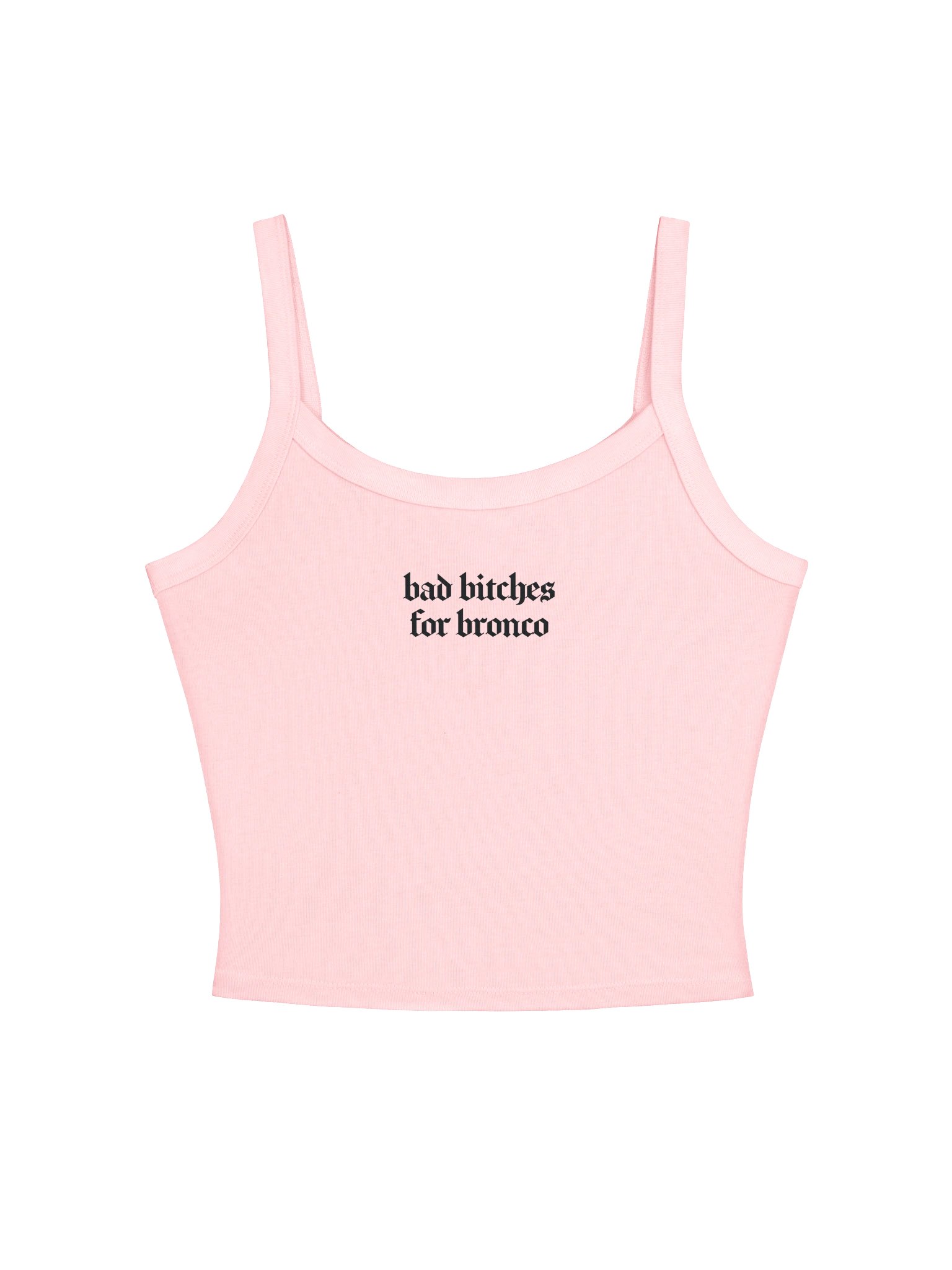 bad bitches for bronco micro ribbed tank top product image (3)