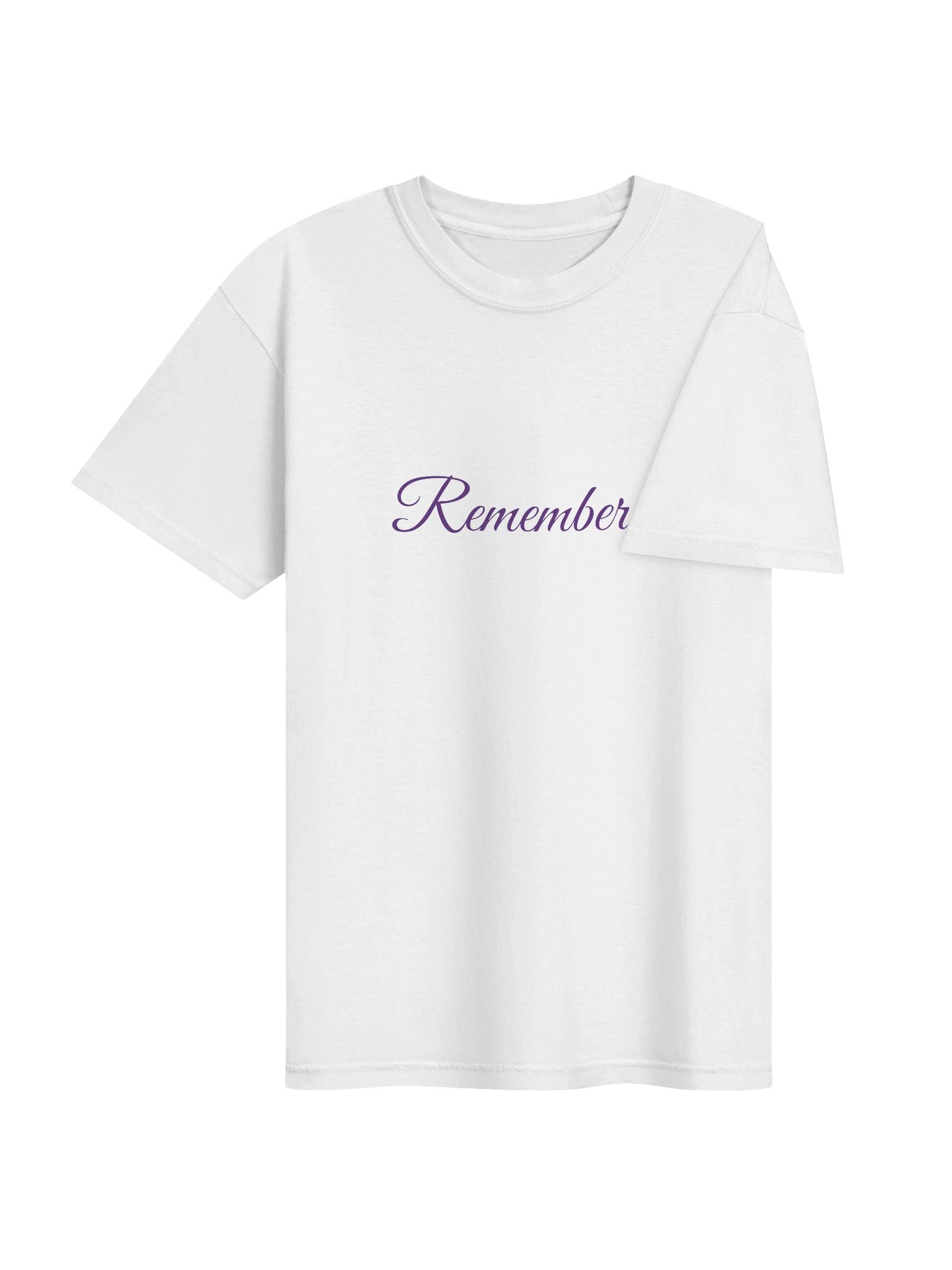 MyMe Supporter Tee - Remember (White) product image (4)