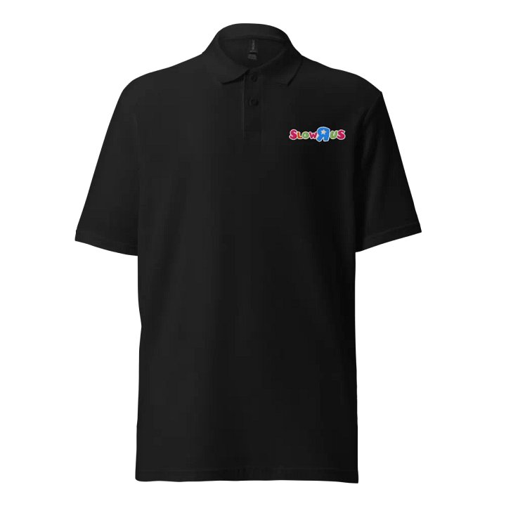SLOW-R-US UNISEX EMBROIDERED POLO product image (1)