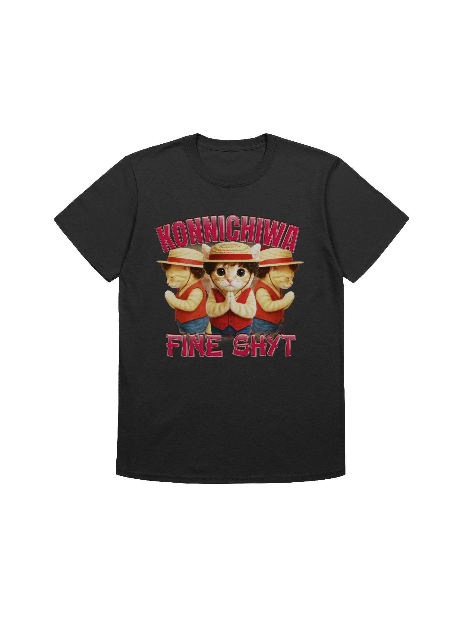 Konnichiwa Fine Shyt T-Shirt product image (5)