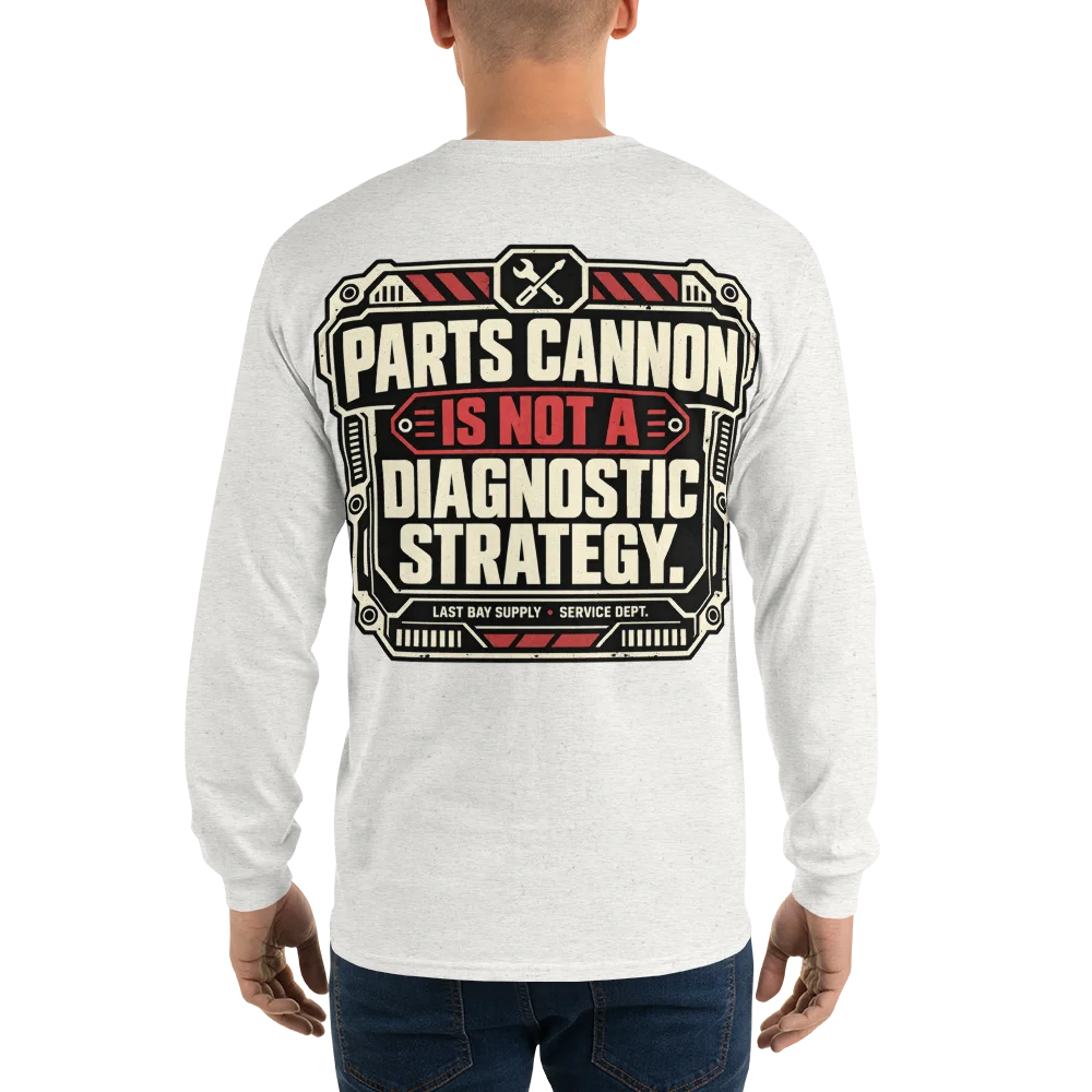 Parts Cannon Diagnostic Long Sleeve Tee product image (58)