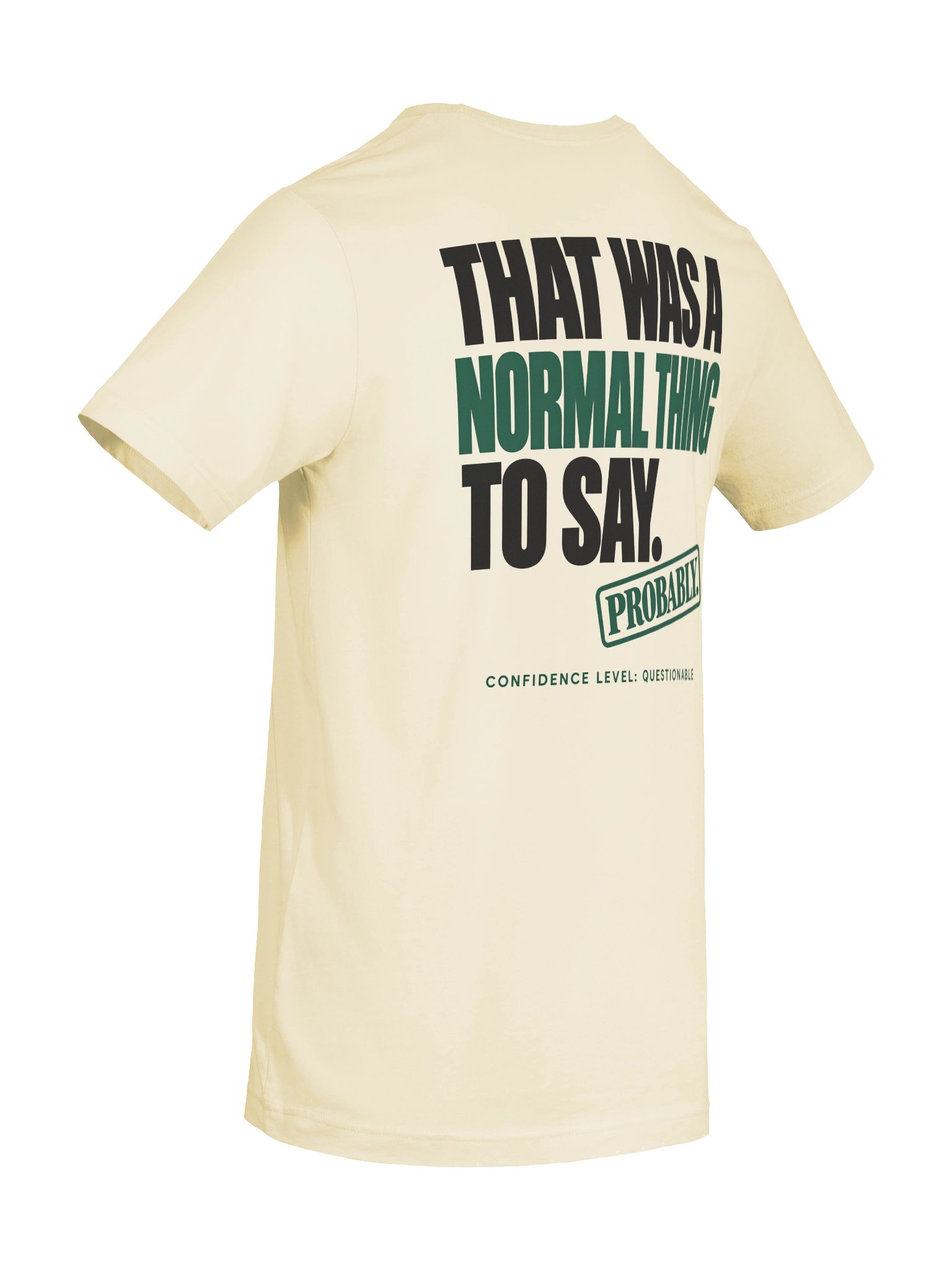 That Was a Normal Thing to Say Probably T-shirt product image (5)