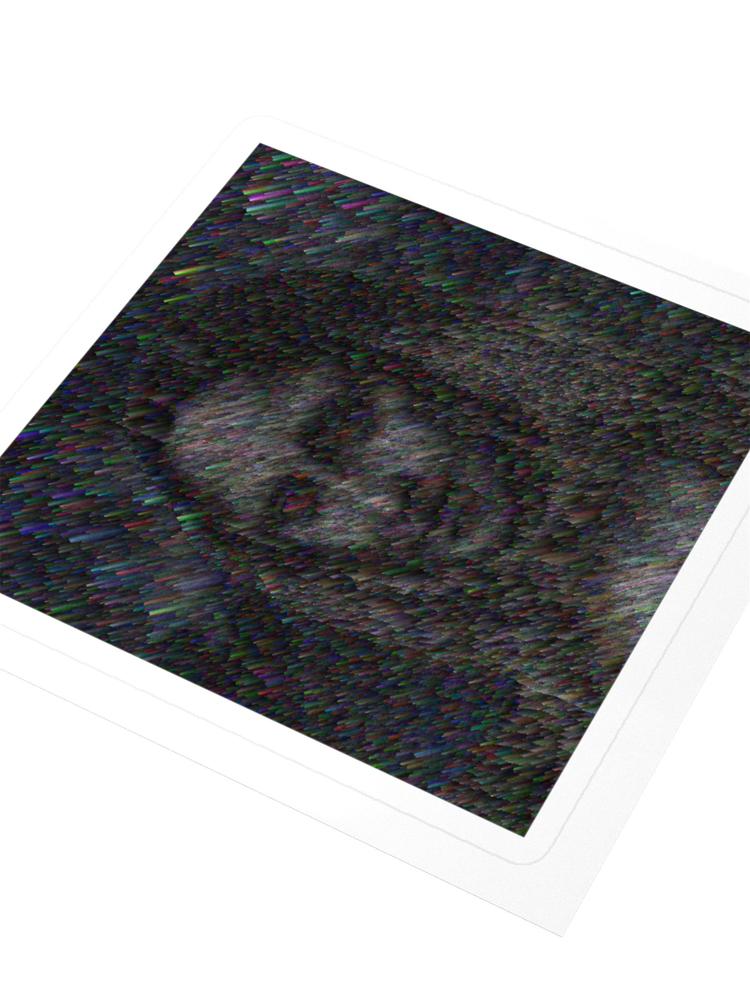 Corrupted Mona Lisa Sticker product image (7)