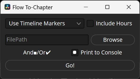 Flow To-Chapter | Davinci Resolve 18+ Script product image (2)