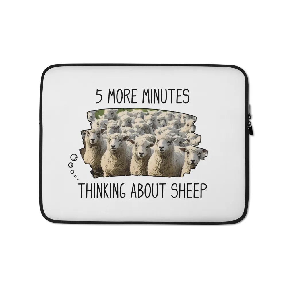 Funny Sheep Laptop Sleeve product image (1)