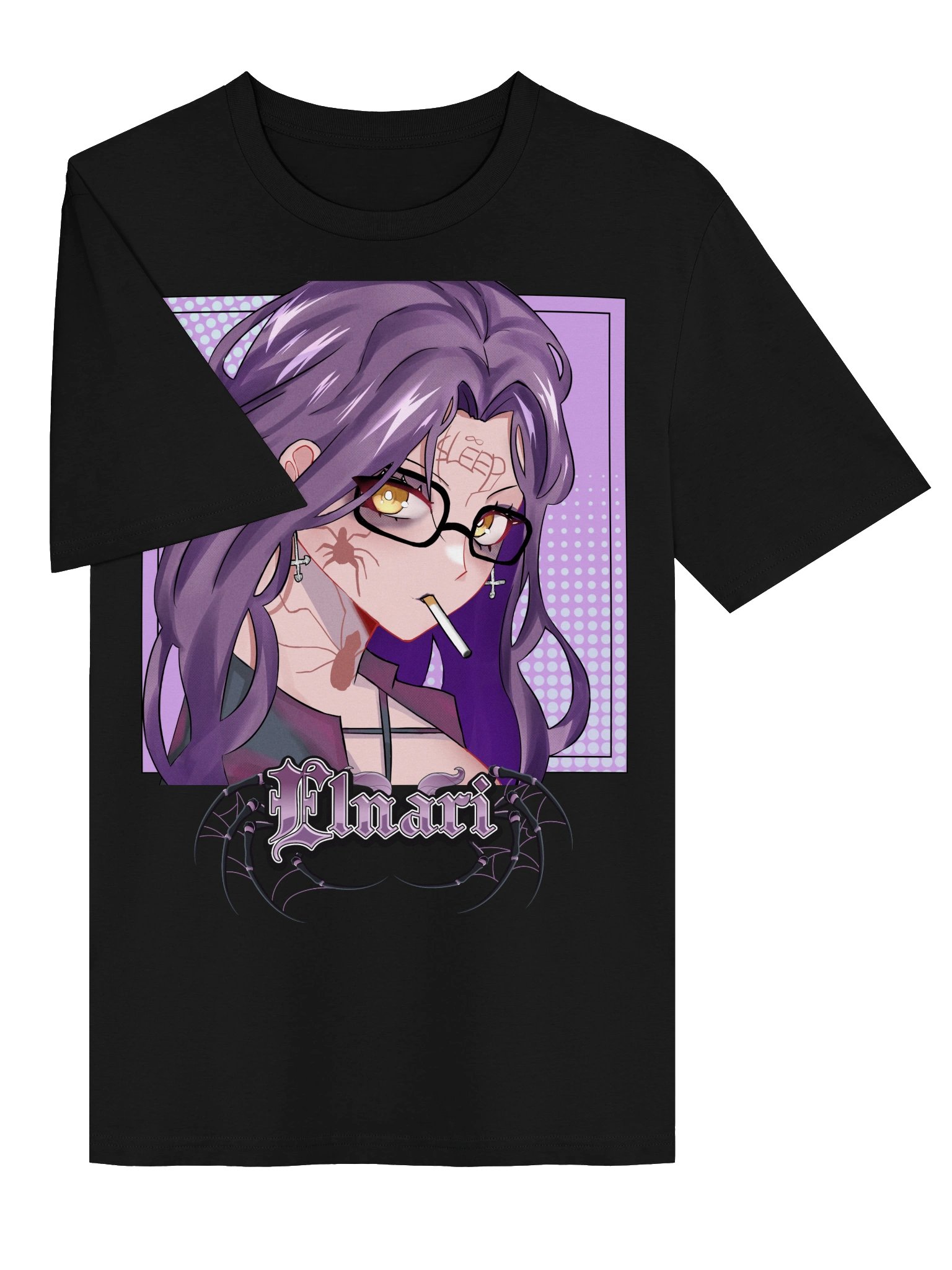 BLACK ANIME TEE product image (3)