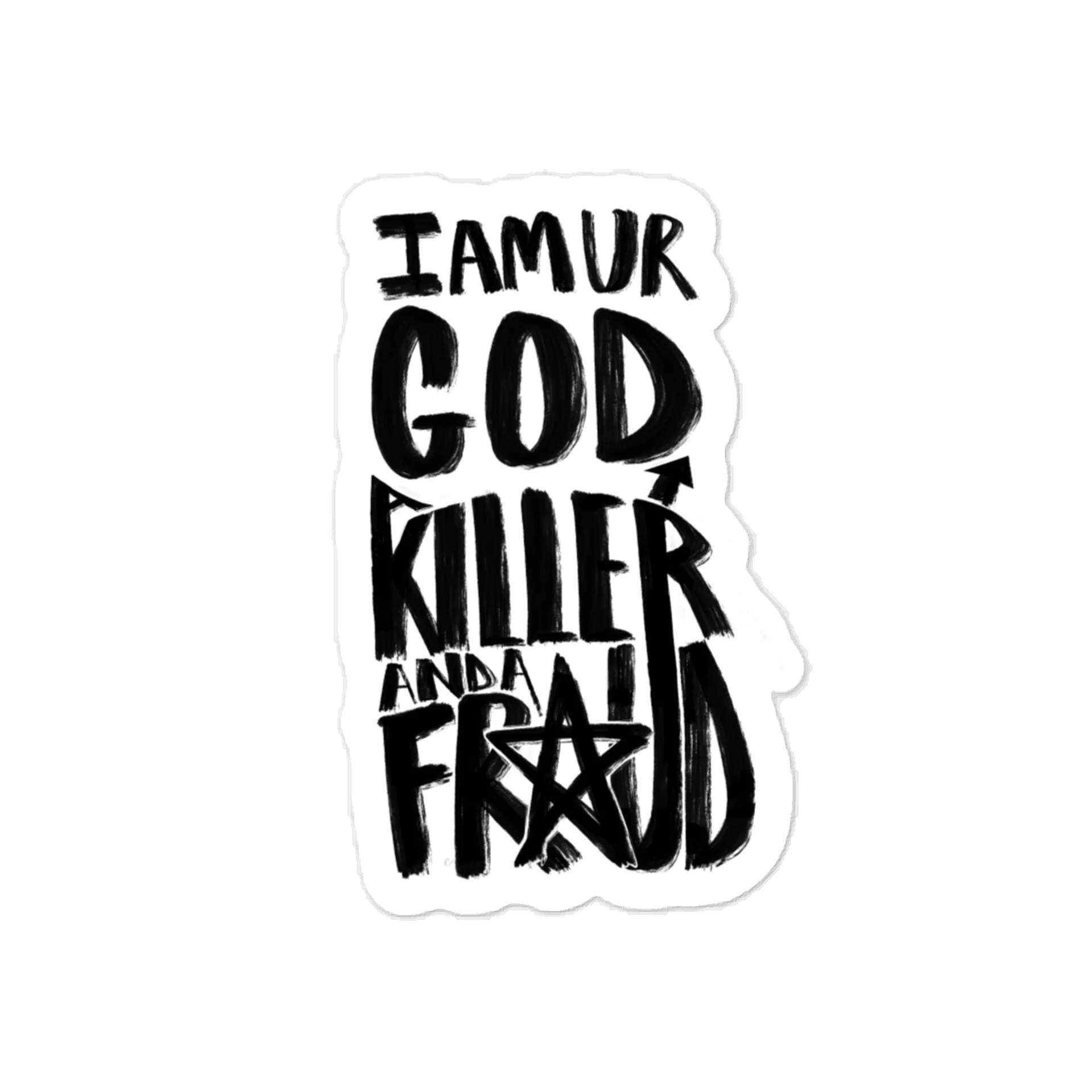 IAMURGOD STICKER product image (1)