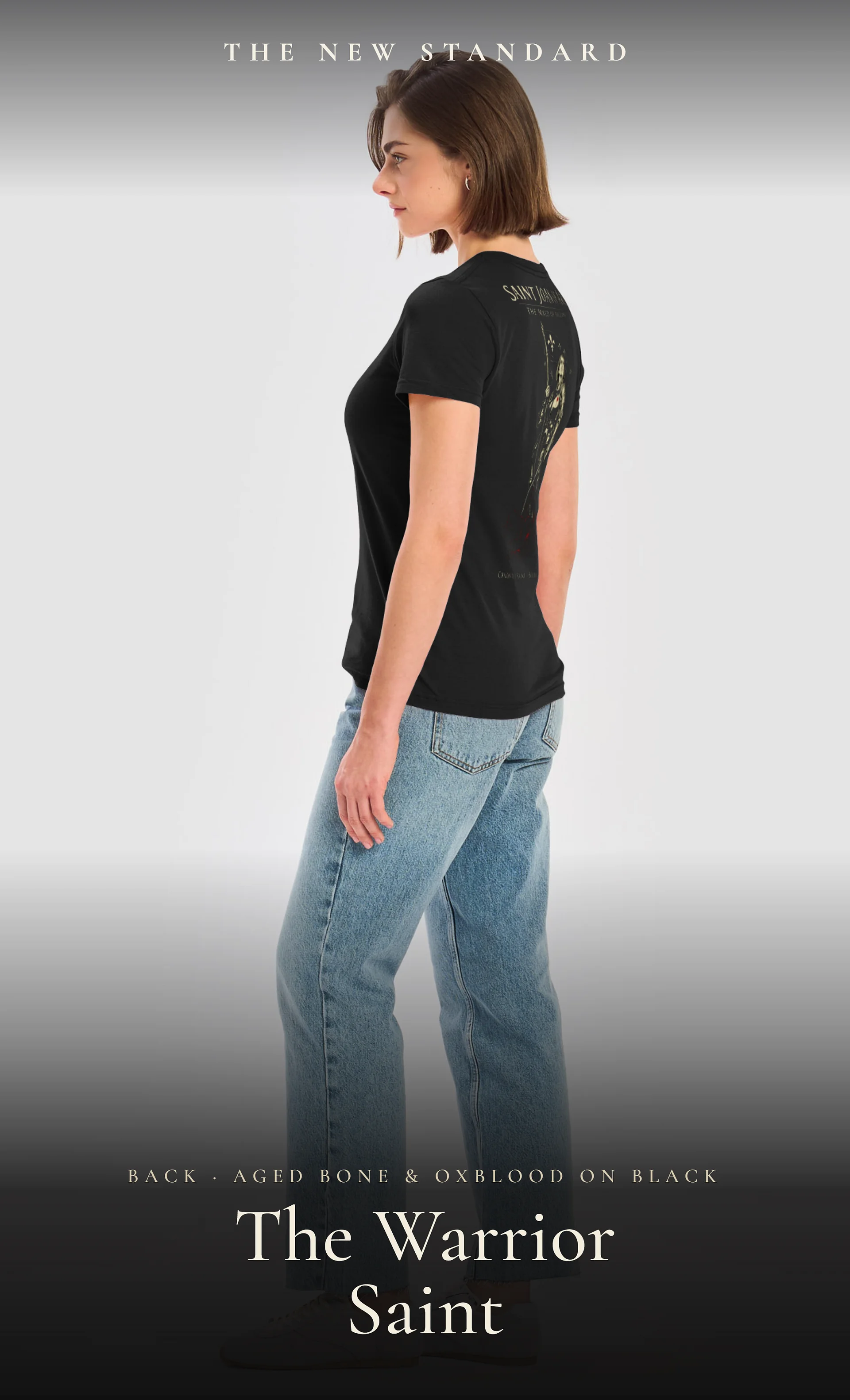 Saint Joan of Arc — The Maid of Orléans Women’s Semi-Fitted Tee product image (4)